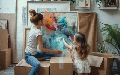 Kid’s Art Organization: How to Store, Display, and Let Go